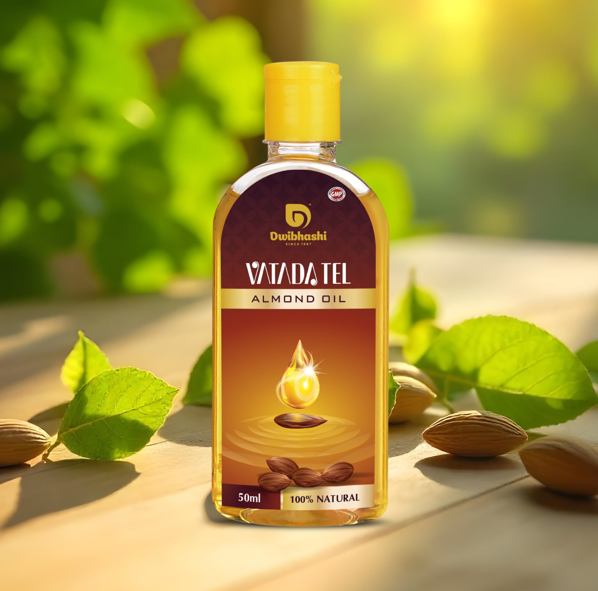 Almond Oil | Rich In Vitamin E And Antioxidants,Stimulates Hair Growth | 50ml | 100ml