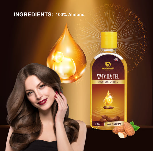 Almond Oil | Rich In Vitamin E And Antioxidants,Stimulates Hair Growth | 50ml | 100ml