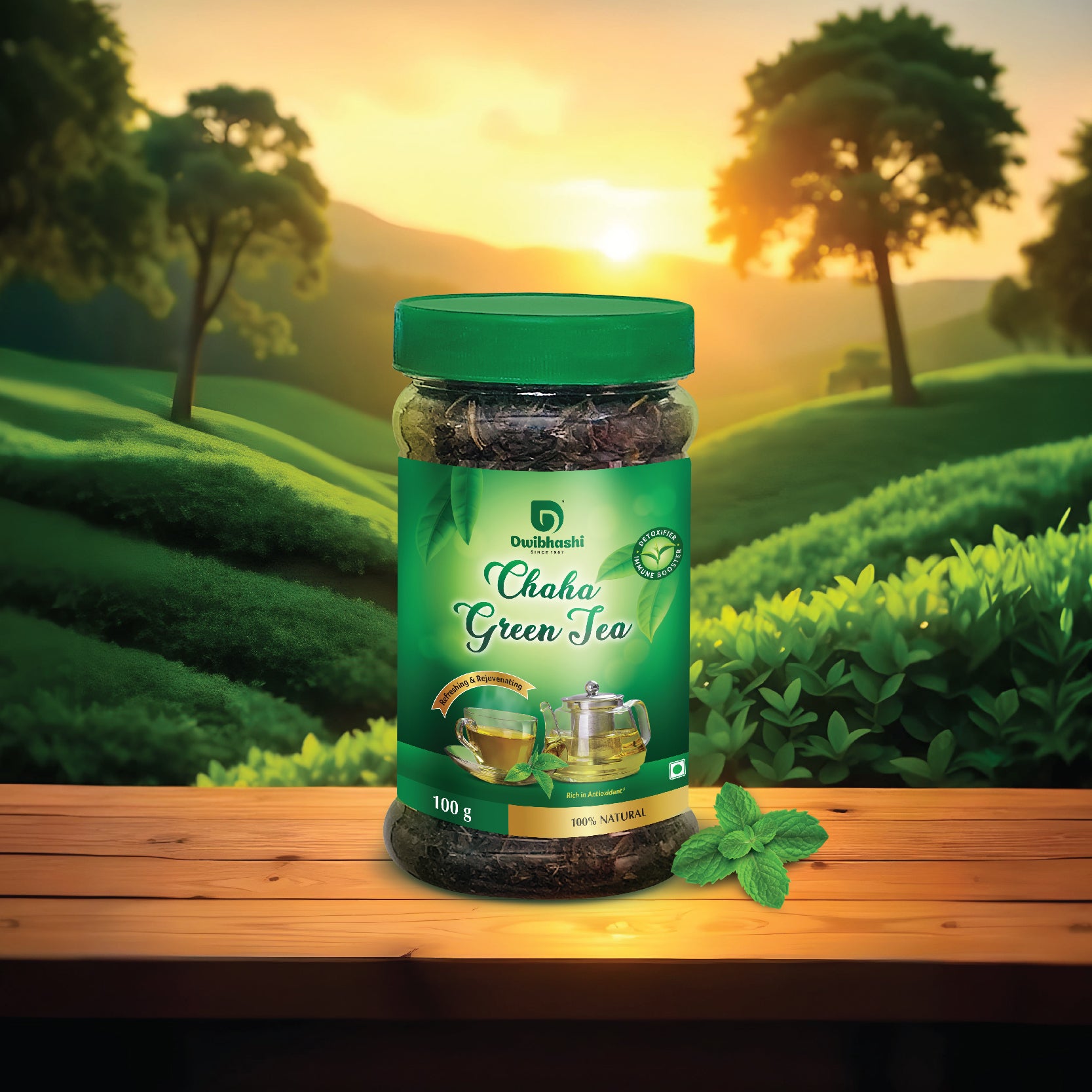 Chaha Green Tea | Improves Metabolism & Reduces Weight | 100g | 200g