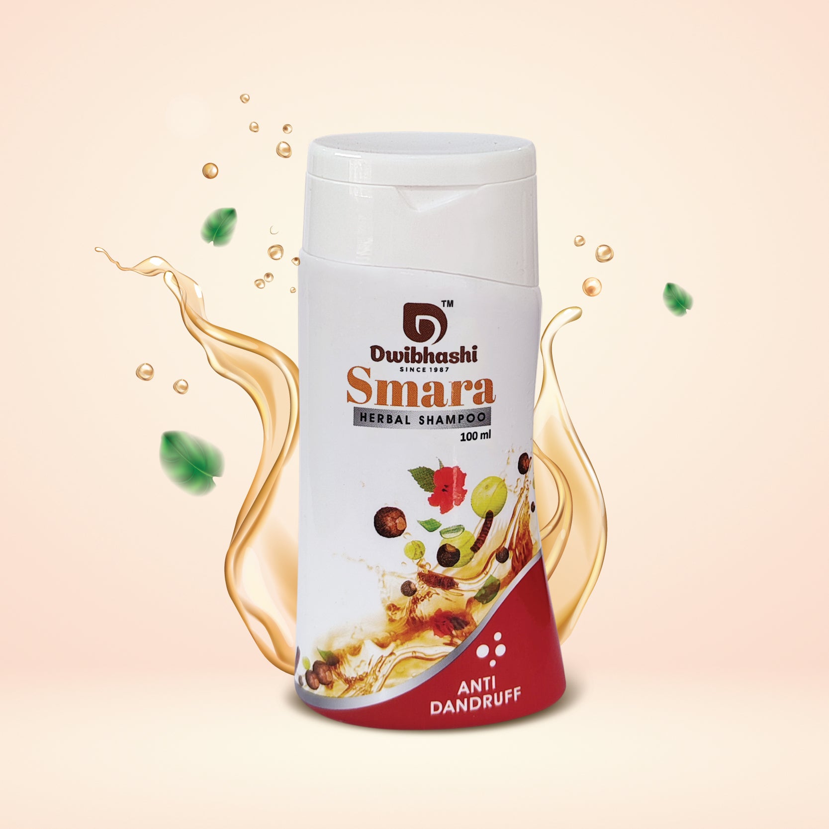 Dwibhashi's Smara Herbal Shampoo | Anti Dandruff | 100ml | 200ml