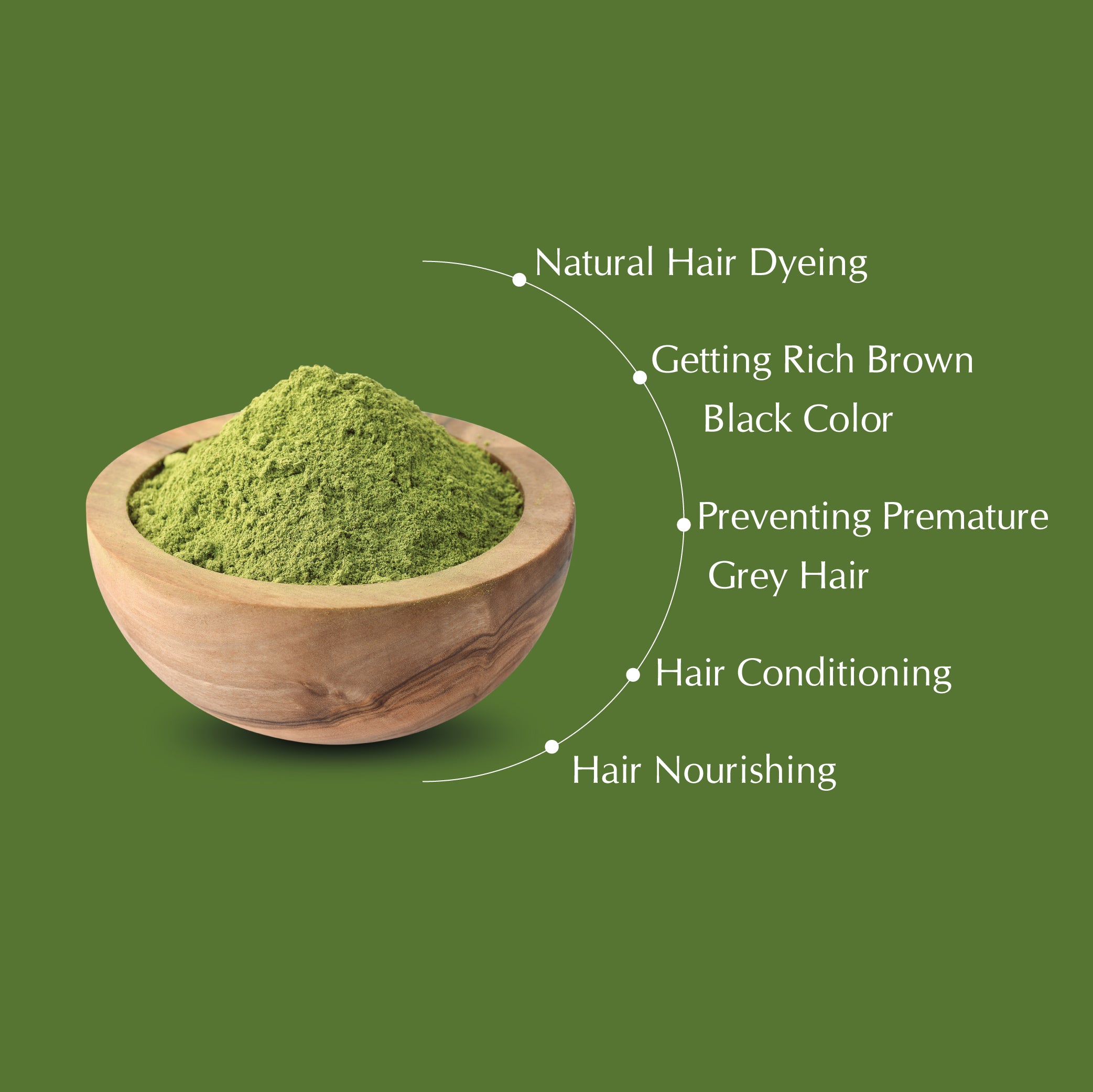 Henna | 100% Pure Henna Powder For Hair Colour | 100g | 500g | 1kg