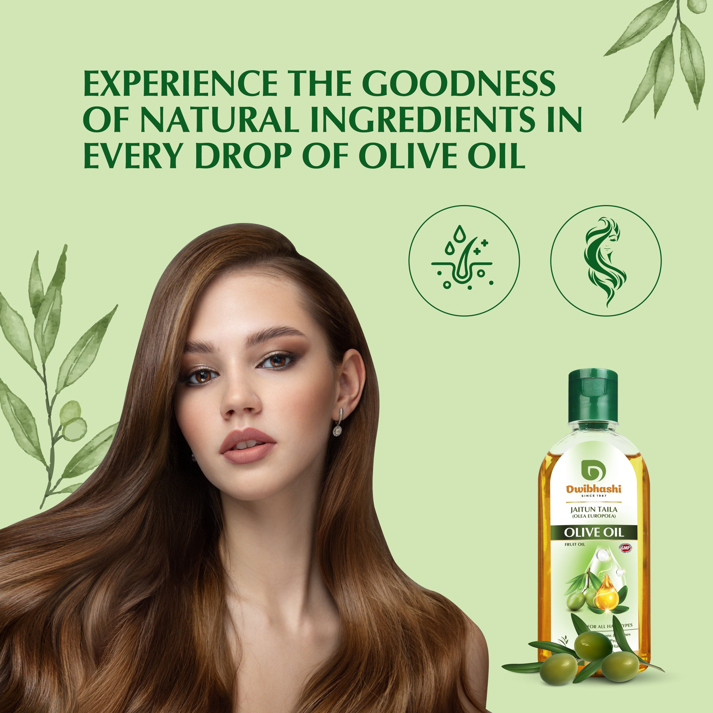 Olive Oil | Helps to Maintain Skin Softness | 50ml | 100ml