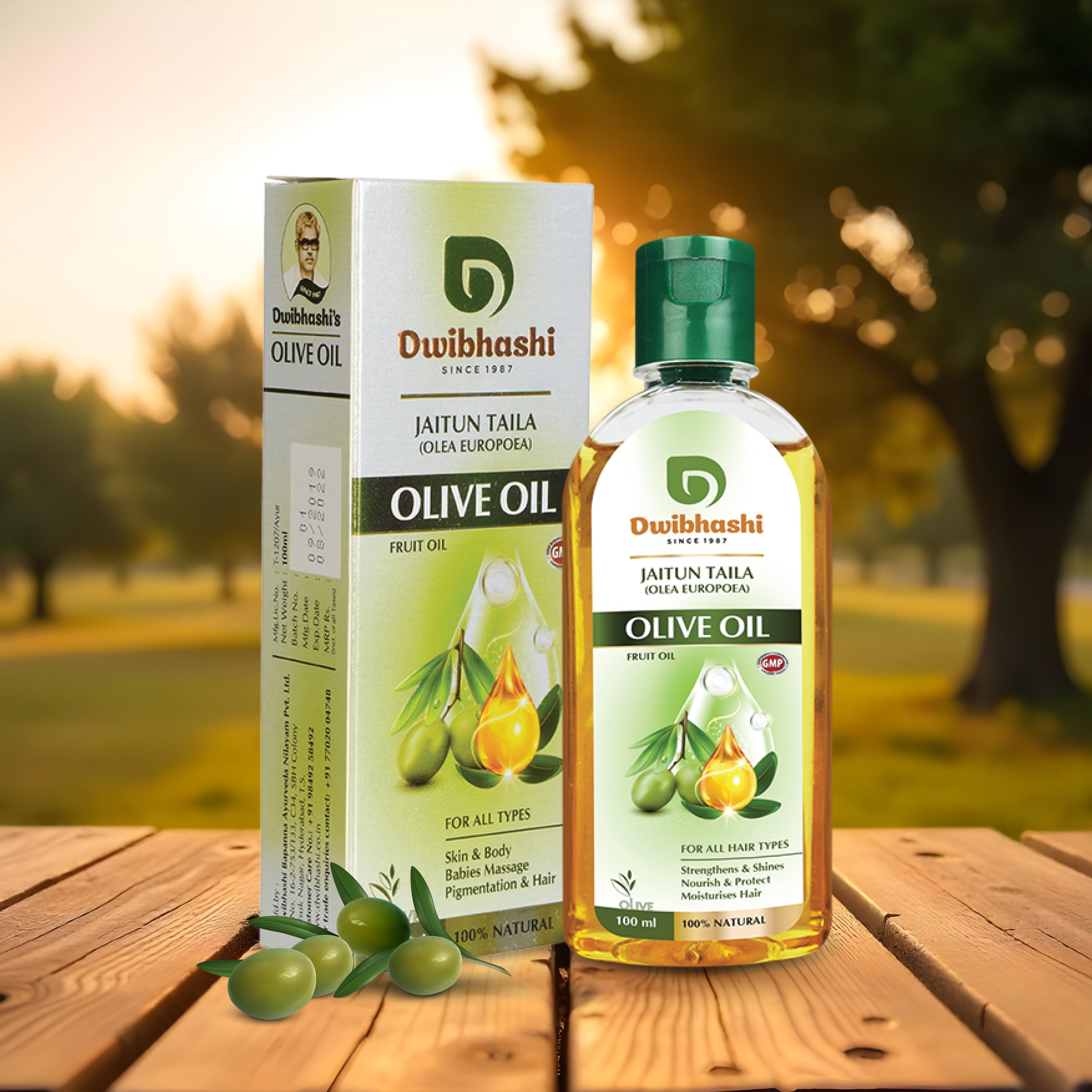 Olive Oil | Helps to Maintain Skin Softness | 50ml | 100ml