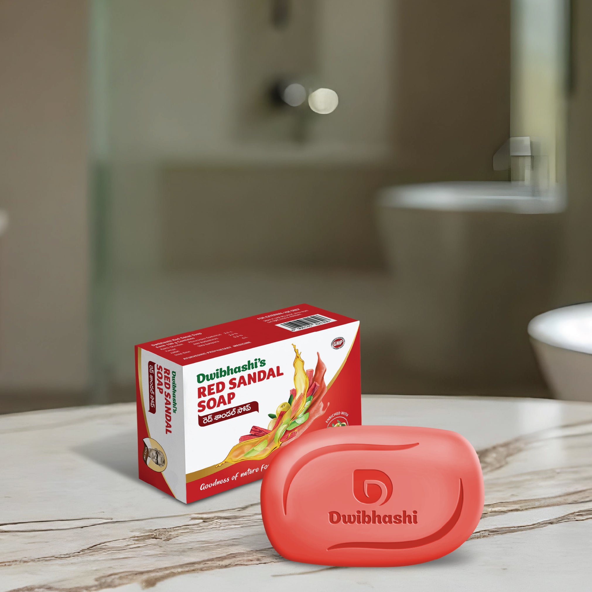 Red Sandalwood Soap | Nature's Luxurious Cleanse | 100g