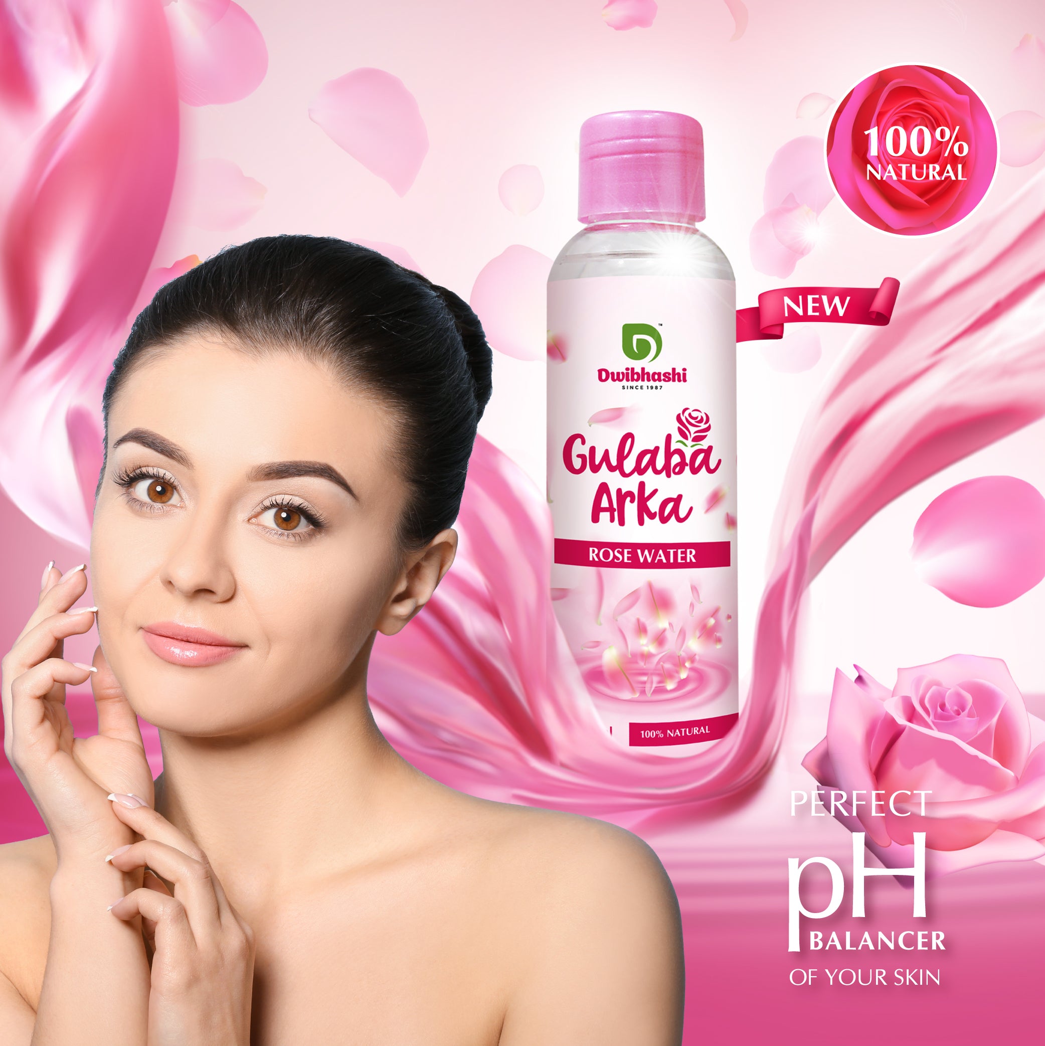 Rose Water | Enhance the Skin Tone | 120ml | 500ml