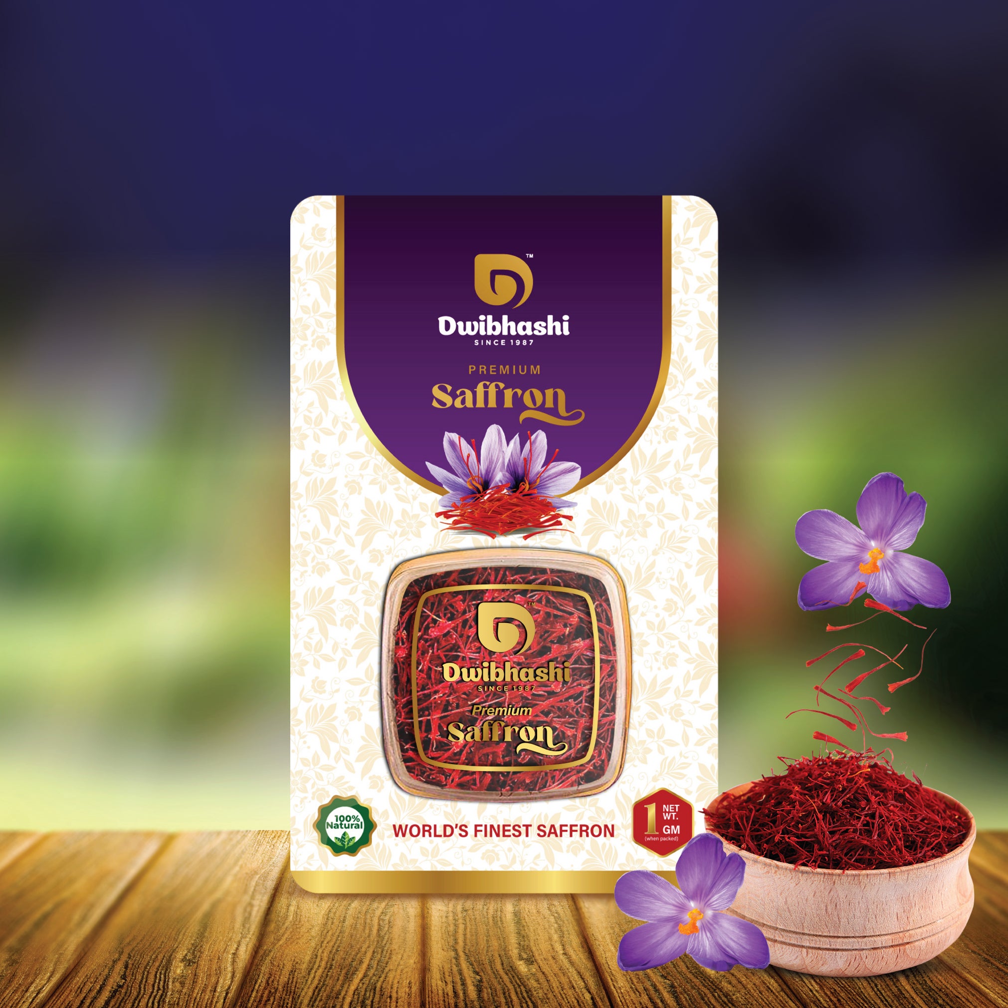 Saffron | Reduction in Stress | 1gm