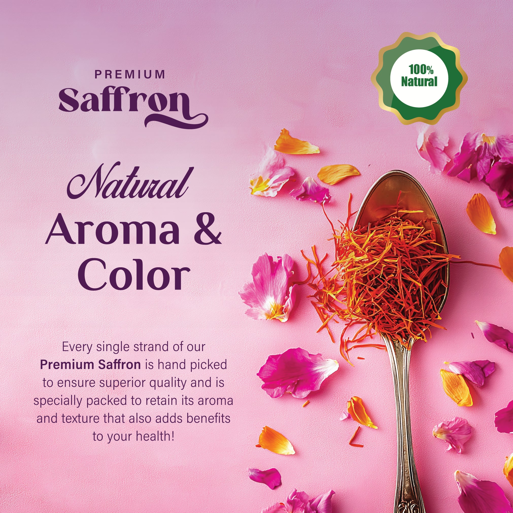 Saffron | Reduction in Stress | 1gm