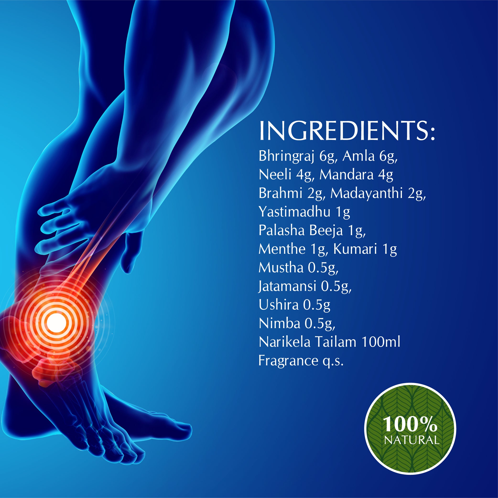 Smara Herbal Pain Oil | Ayurvedic Oil for Joint Pain, Muscle Pain | 120ml (Pack of 2)