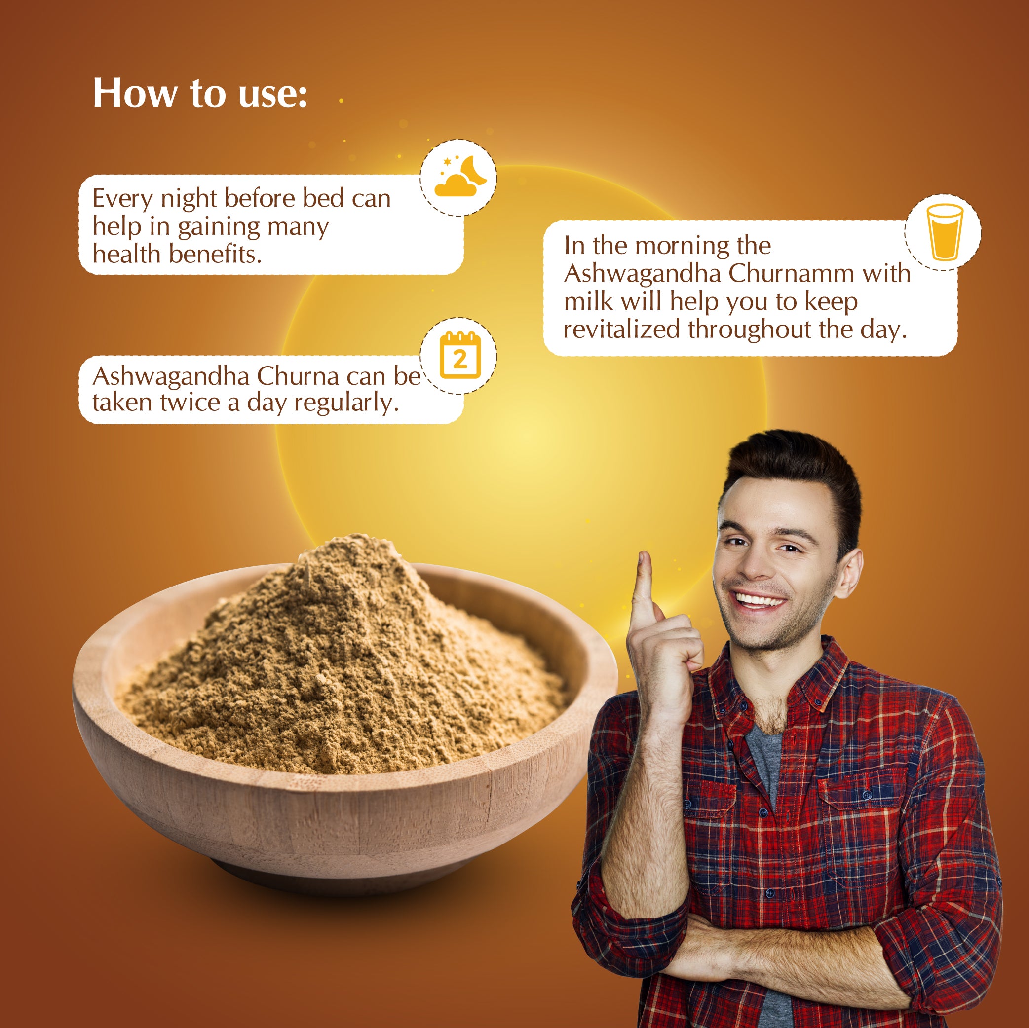 Ashwagandha Churnam | Immunity Booster Powder | 100g | 500g