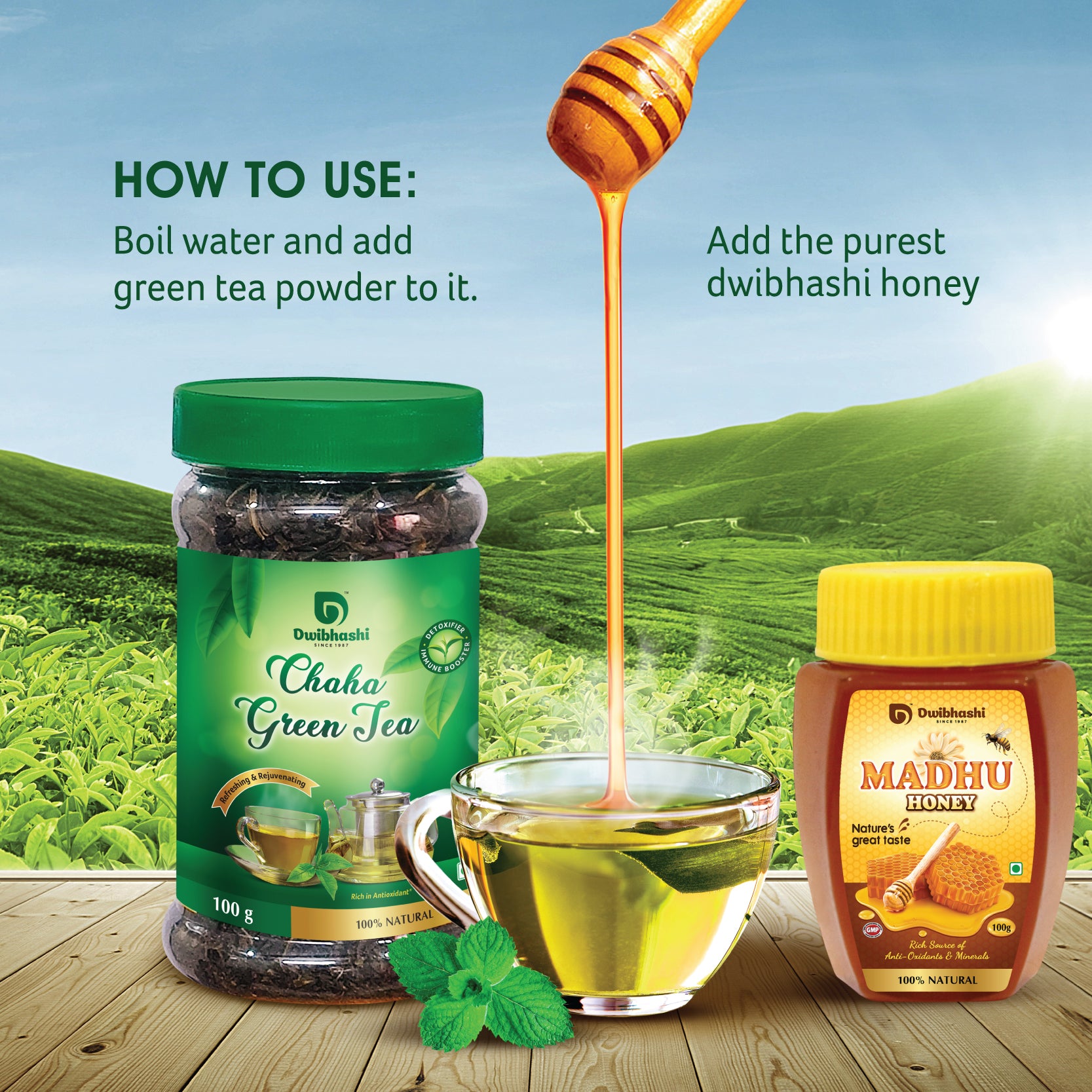 Chaha Green Tea | Improves Metabolism & Reduces Weight | 200 gms (Pack of 2)