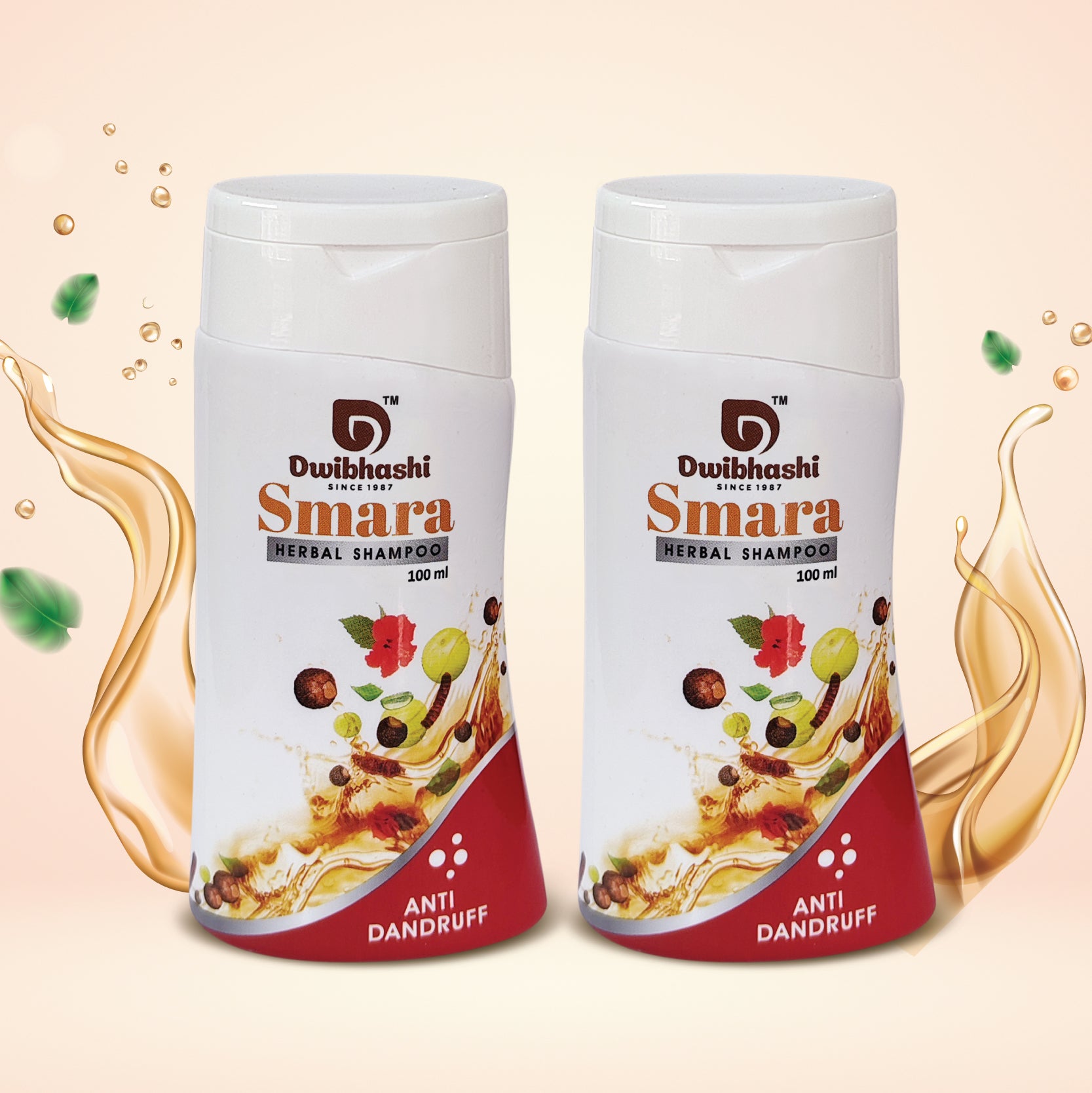 Herbal Shampoo | Nourishes Hair and Enhances Hair Growth | 200ml (Pack of 2)