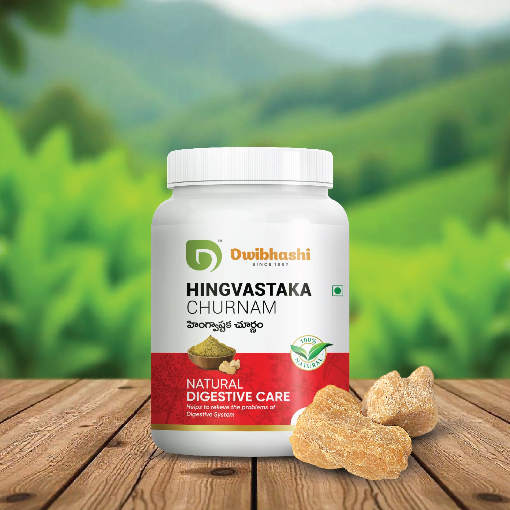 Hingvastaka Churnam | Digestive Support | Regulate Appetite | 100g