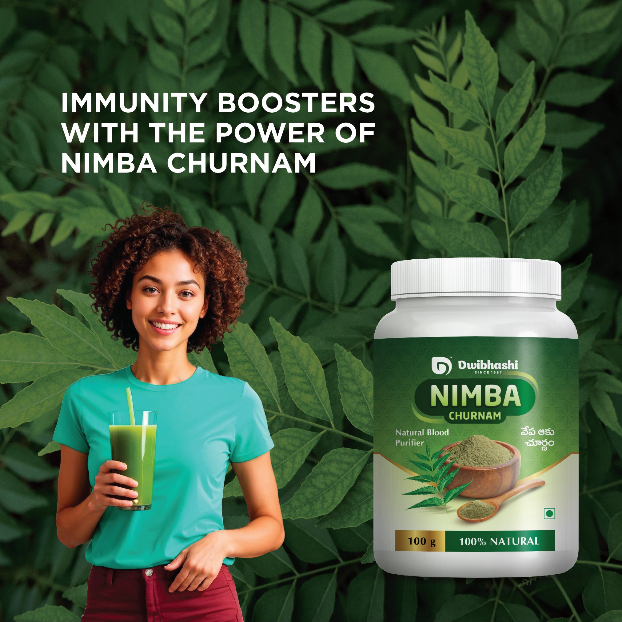 Nimba Churnam | Purifies Blood | Controls diabetes | 100g