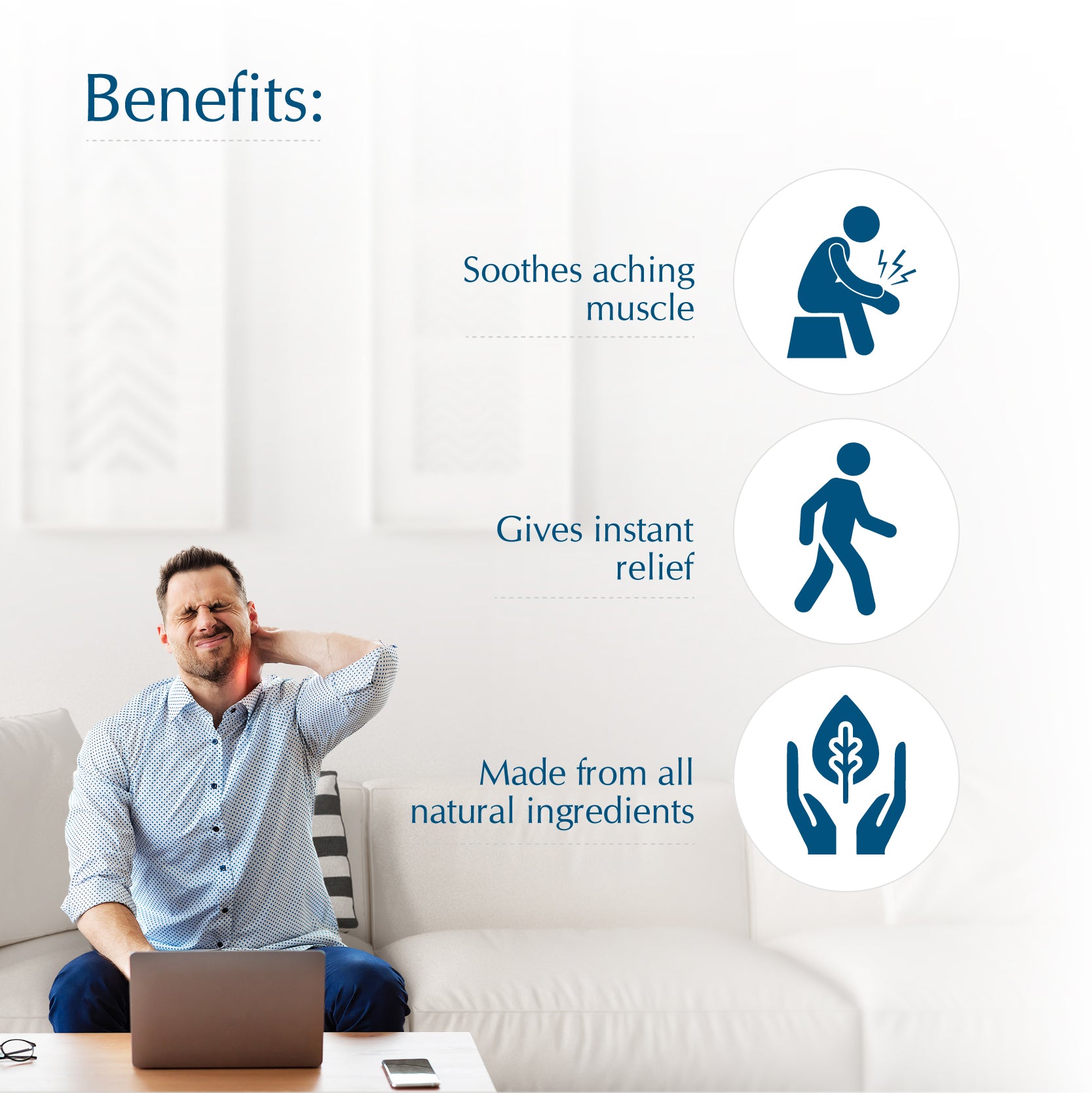 Pain Balm | Helps to Relieve Pain Instantly | 12g