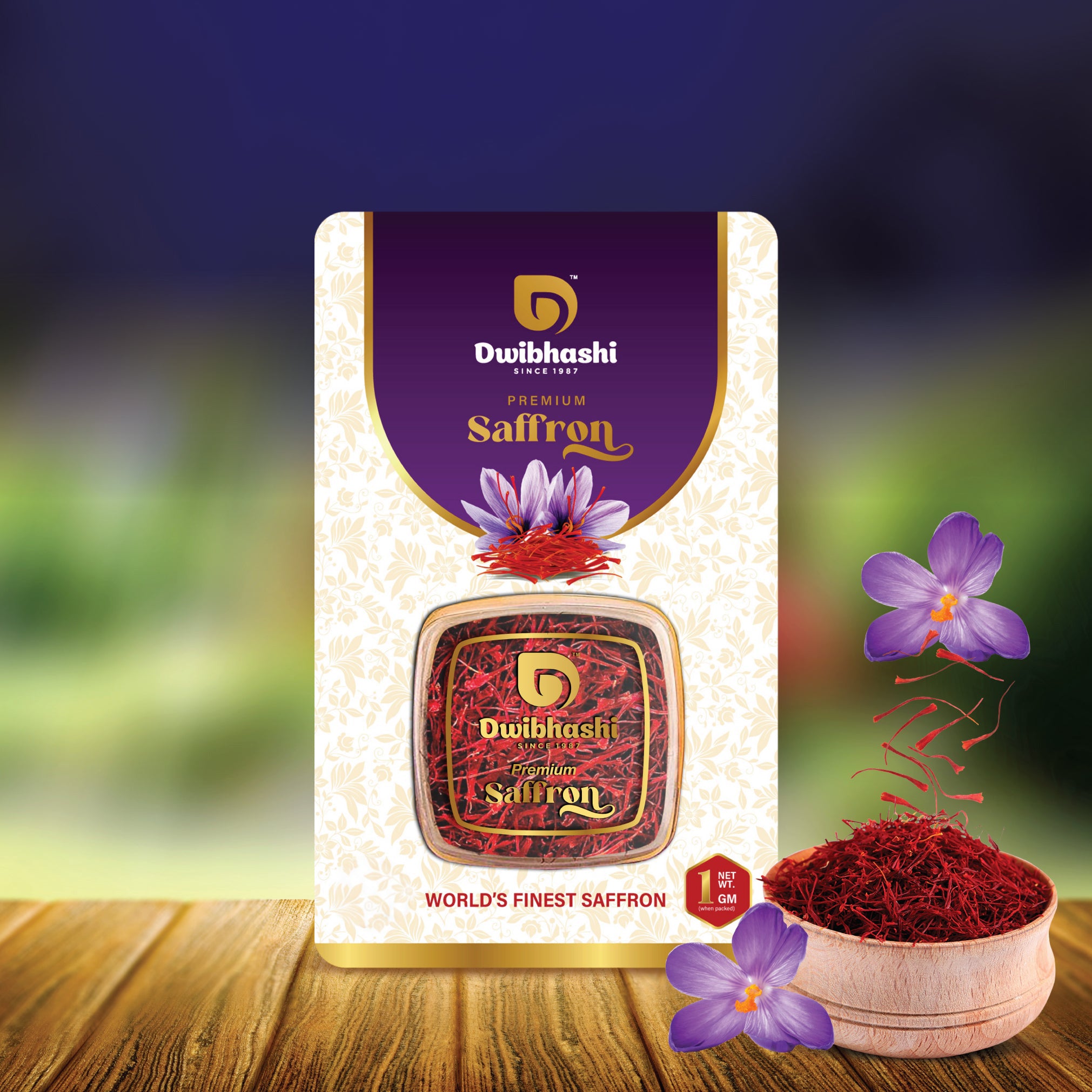 Saffron | Reduction in Stress | 1gm