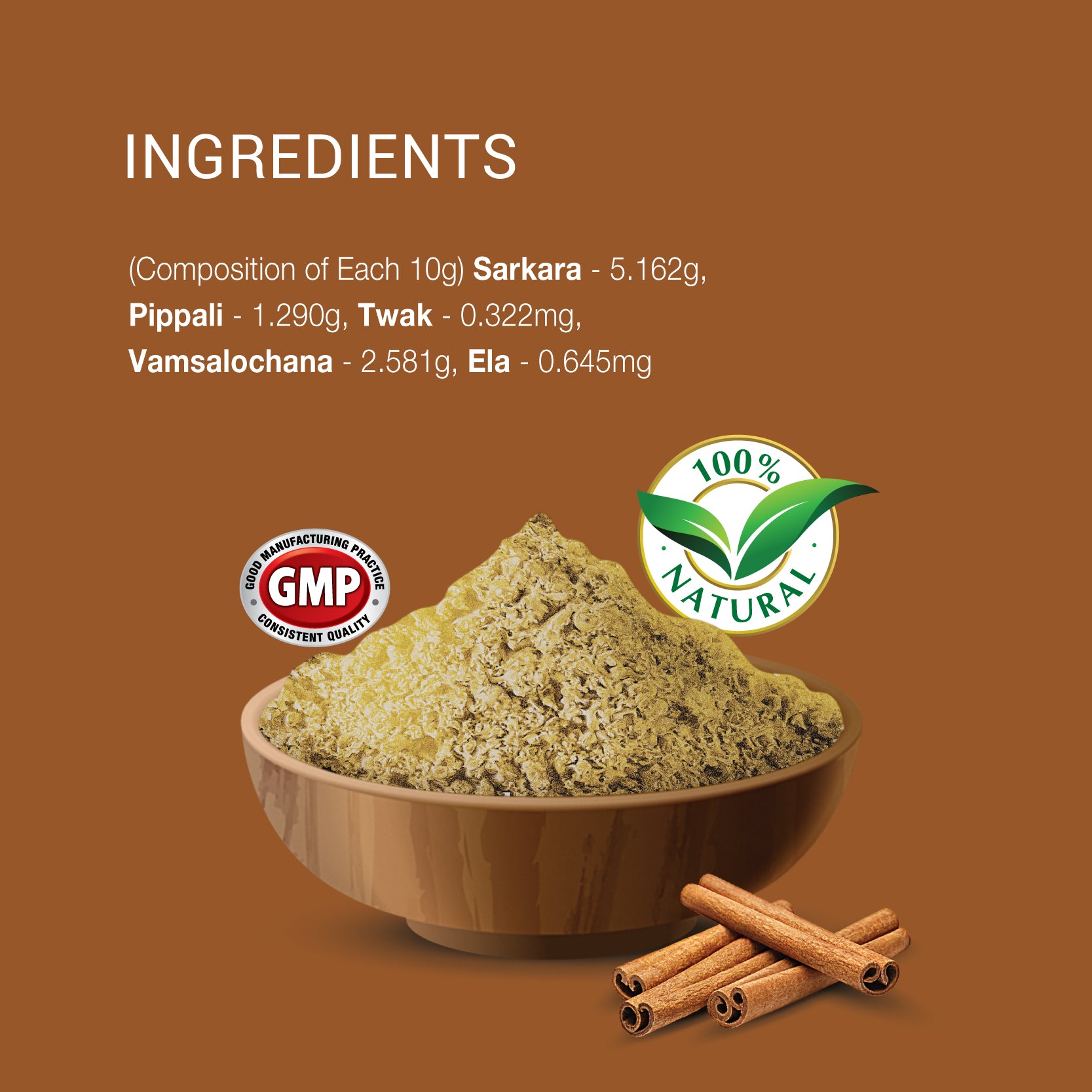 Sithophaladi Churnam | Natural Cough Remedy | 100g