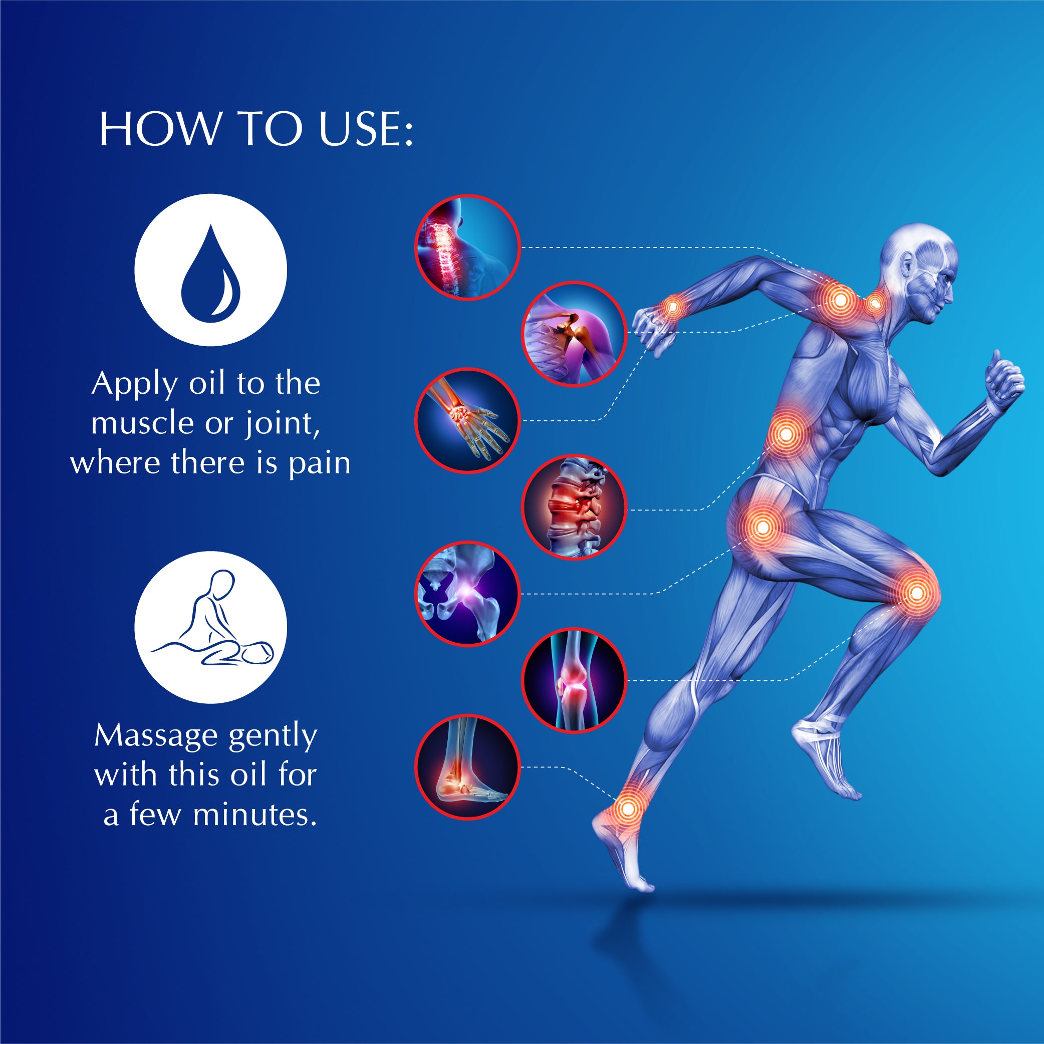 Smara Herbal Pain Oil | Ayurvedic Oil for Joint Pain, Muscle Pain | 30ml | 60ml