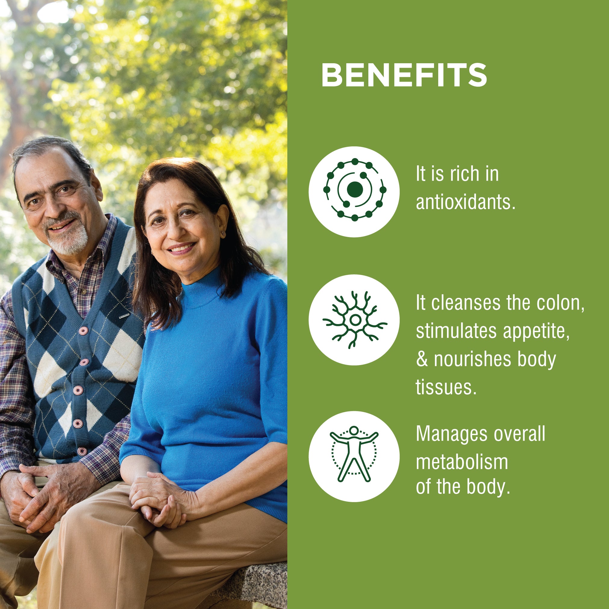 Triphala Tablets | Rich in Antioxidants | Cleanses the Colon | 1000mg